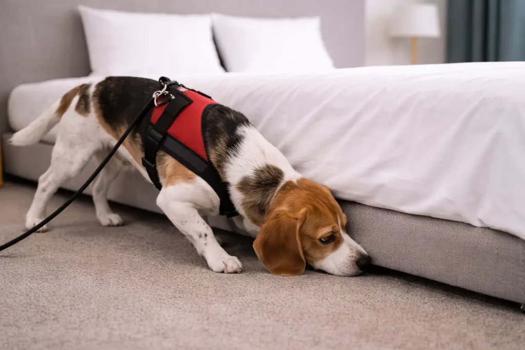 Détections canines punaises de lits