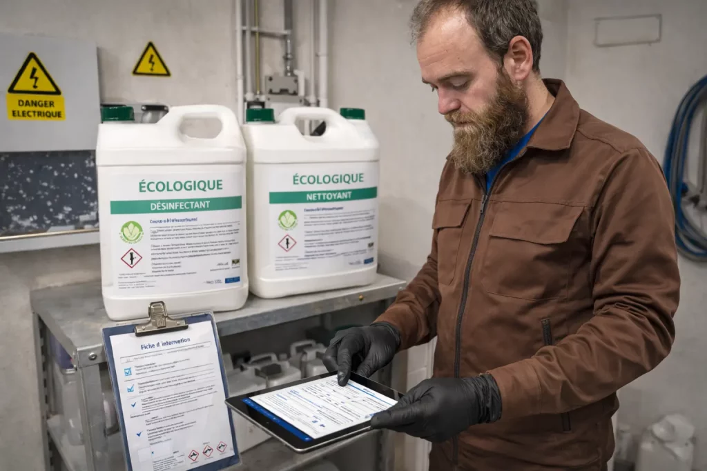 Respect strict de la réglementation sanitaire et environnementale